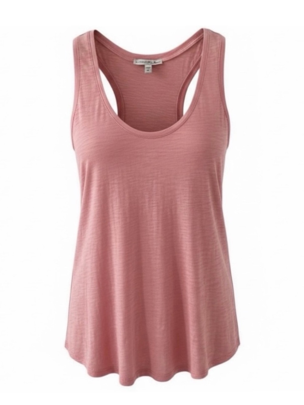 Express Light Peach Scoop Neck Racerback Tank Top Size Small